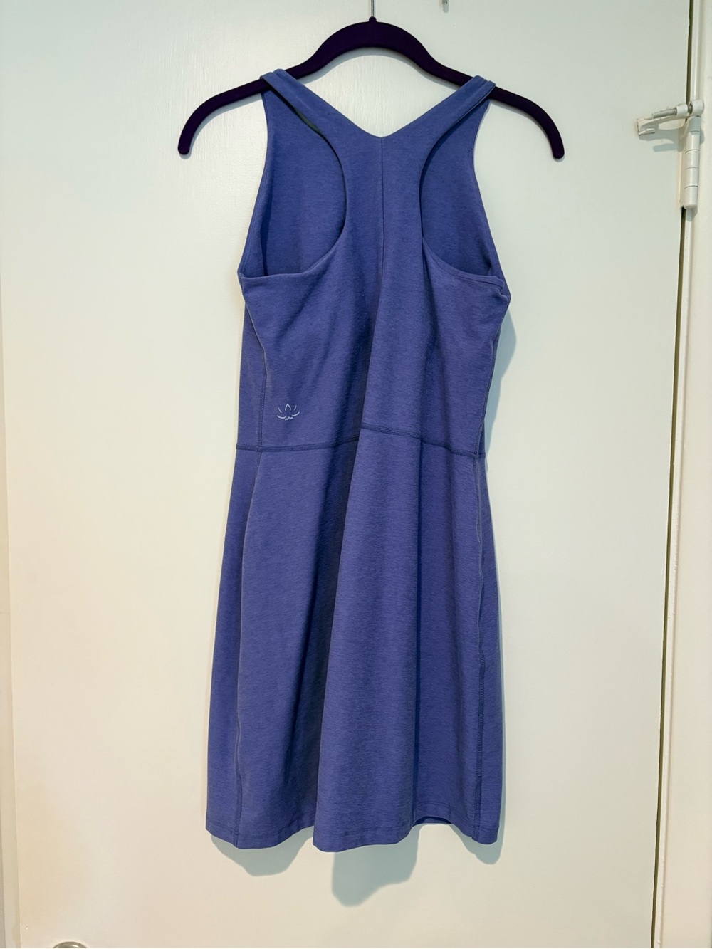 Beyond Yoga Spacedye Tennis Racerback Mini Dress - Cloud Heather Purple